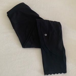 Lululemon Align high rise scalloped hem leggings